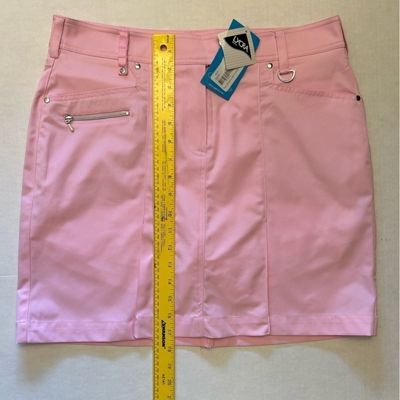 GG Blue Linx Skort pink lined Golf or Tennis skort w/white shorts NWT Sz-8. U9 - Picture 9 of 10